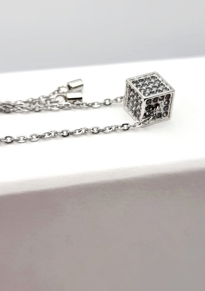 Calvin Klein Bracelet KJ9CAB040100 GREY CRYSTALS