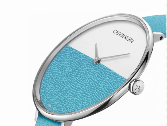 CALVIN KLEIN Rise Damen Quarz Uhr Türkis