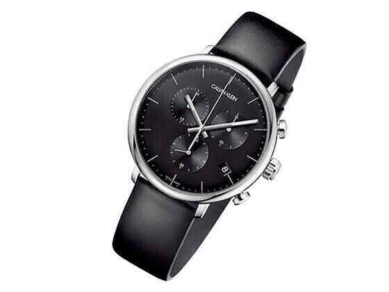 CALVIN KLEIN High Noon Chronograph Quarz Uhr Herren schwarz