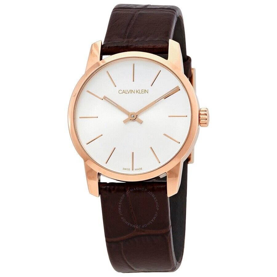 Calvin Klein CITY Quarzuhr Damen 31 mm K2G23620 Swiss Made