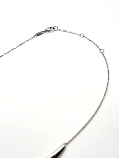 CALVIN KLEIN GROOVY KJ8QMJ000100 CHOKER NECKLACE - SILVER