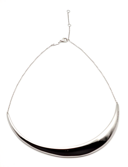 CALVIN KLEIN GROOVY KJ8QMJ000100 CHOKER NECKLACE - SILVER