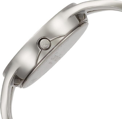 CALVIN KLEIN Addict Silber Zifferblatt Kleine Armreif Damen Uhr