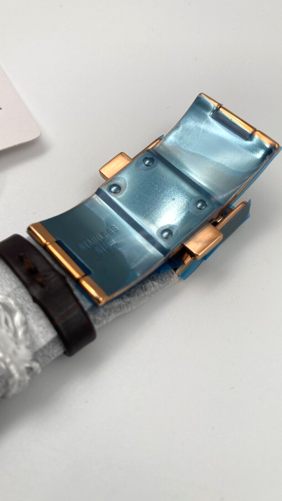 Calvin Klein Herren Analog Automatik Uhr mit Lederarmband K5S346G6