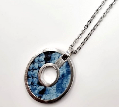 CALVIN KLEIN SPELLBOUND KJ0DLN090100 EDELSTAHL-HALSKETTE – BLAU