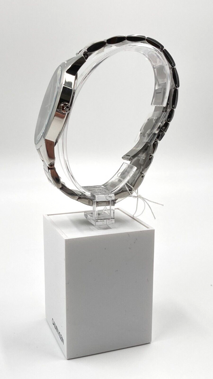 CALVIN KLEIN City Quarzuhr Herren Schwarz Zifferblatt