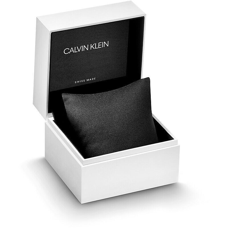 CALVIN KLEIN Sensual Silber Zifferblatt Kleine Armreif Damen Uhr
