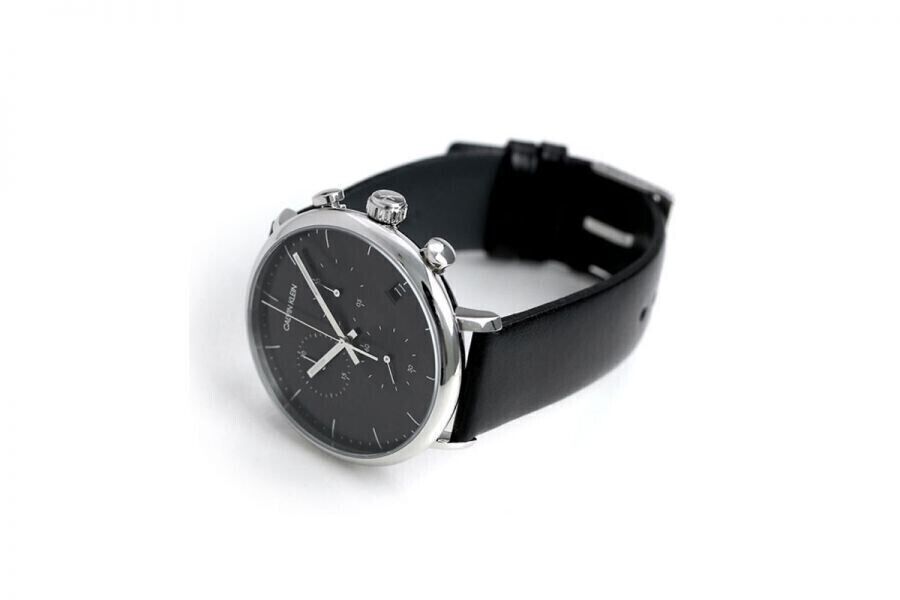 CALVIN KLEIN High Noon Chronograph Quarz Uhr Herren schwarz