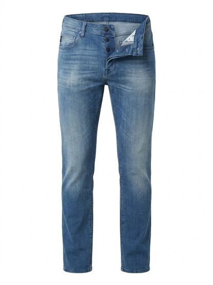 Armani Jeans J45 Herrenjeans Slim Fit Blau (3Y6J45 6D14Z) — ghost