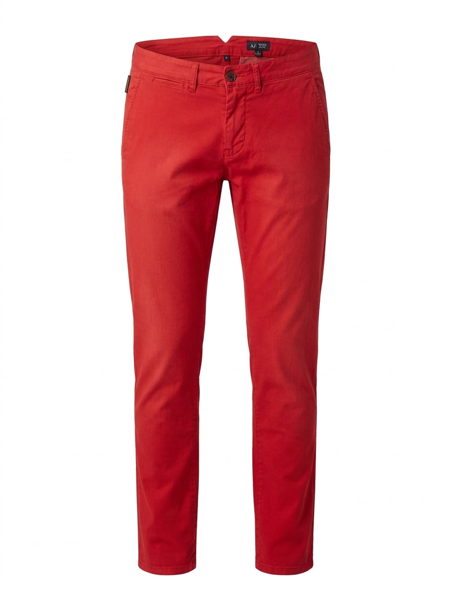 Armani Jeans Herrenhose Rot — ghost
