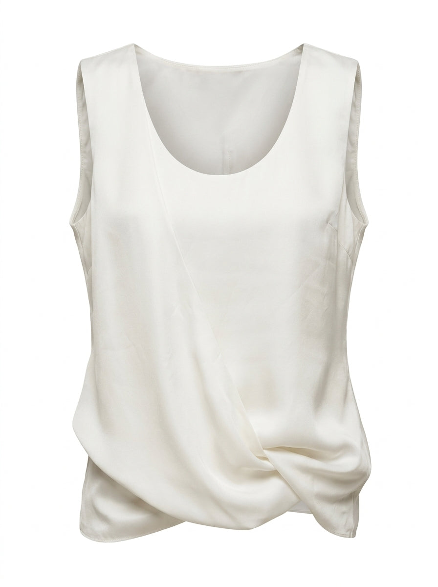 Armani Jeans Top Weiß — ghost