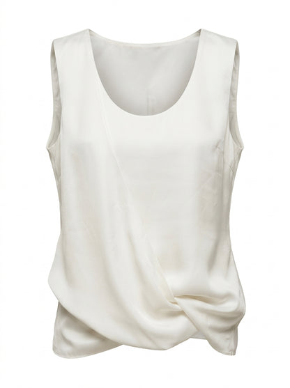 Armani Jeans Top Weiß — ghost