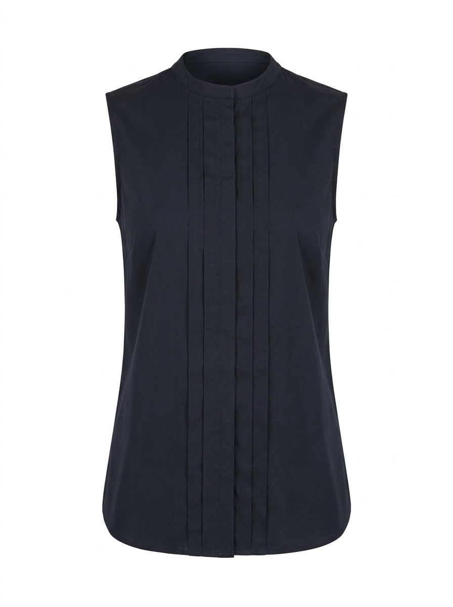 Armani Jeans Bluse Navy Blau — ghost