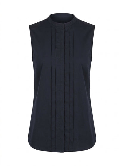 Armani Jeans Bluse Navy Blau — ghost