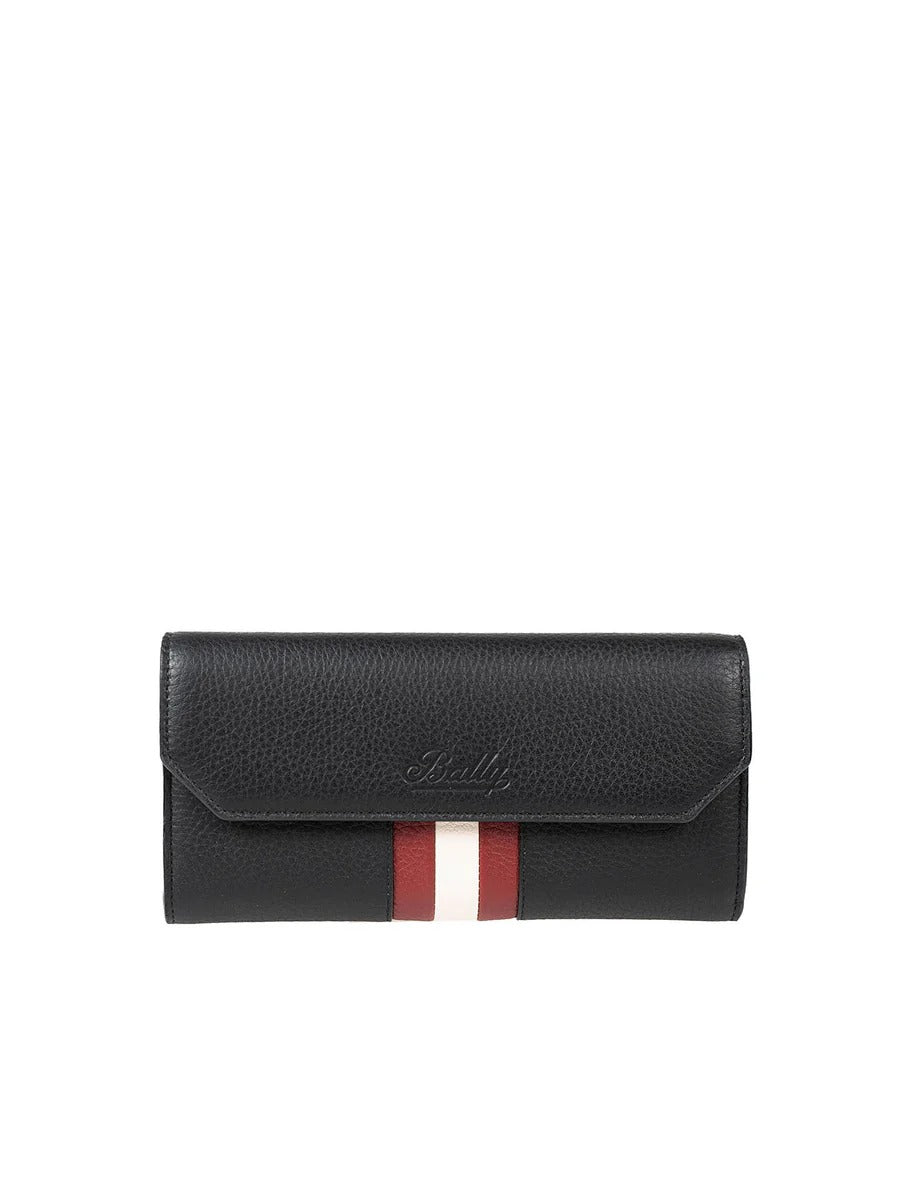 Bally Tinney Stripe Leather Wallet 6224653