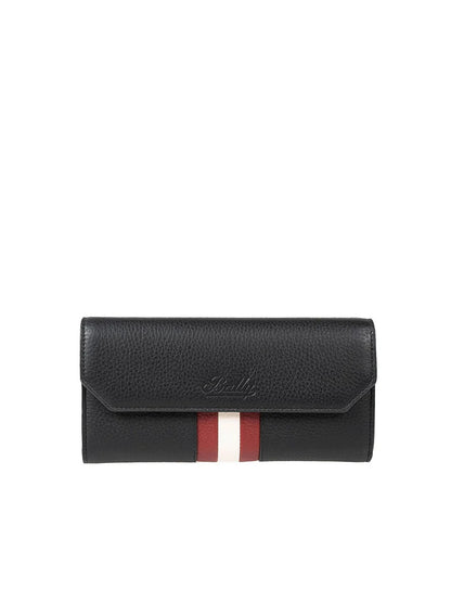Bally Tinney Stripe Leather Wallet 6224653
