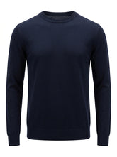 Calvin Klein Jeans Pullover Marineblau Rundhals — ghost