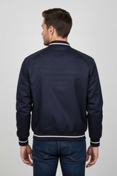 Armani Jeans Schlanke, leichte marineblaue Jacke 2