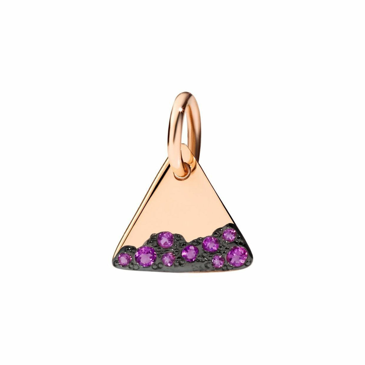 Dodo Precious Tag - Oro 9kt/Amatista violeta