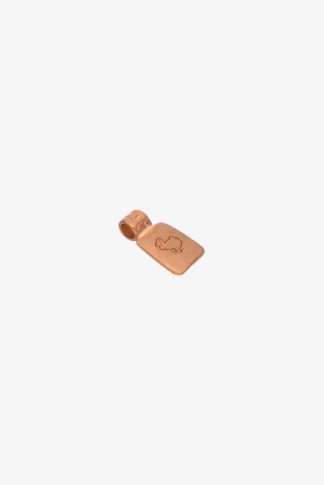 Dodo Anhänger aus 9K Roségold
