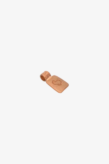 Dodo Anhänger aus 9K Roségold