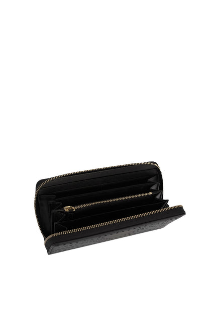 EMPORIO ARMANI GELDBÖRSE MIT REISSVERSCHLUSS 88008 BLUETTE/WEISS