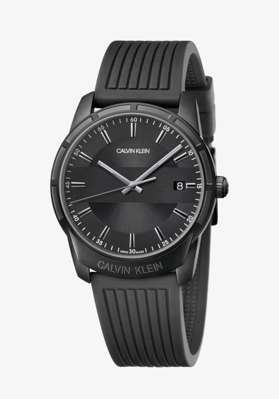 Montre pour homme Calvin Klein Evidence noire Swiss Made (K8R114D1)
