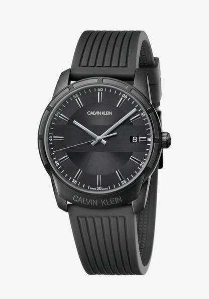 Calvin Klein Evidence Herrenuhr Schwarz Swiss Made (K8R114D1)