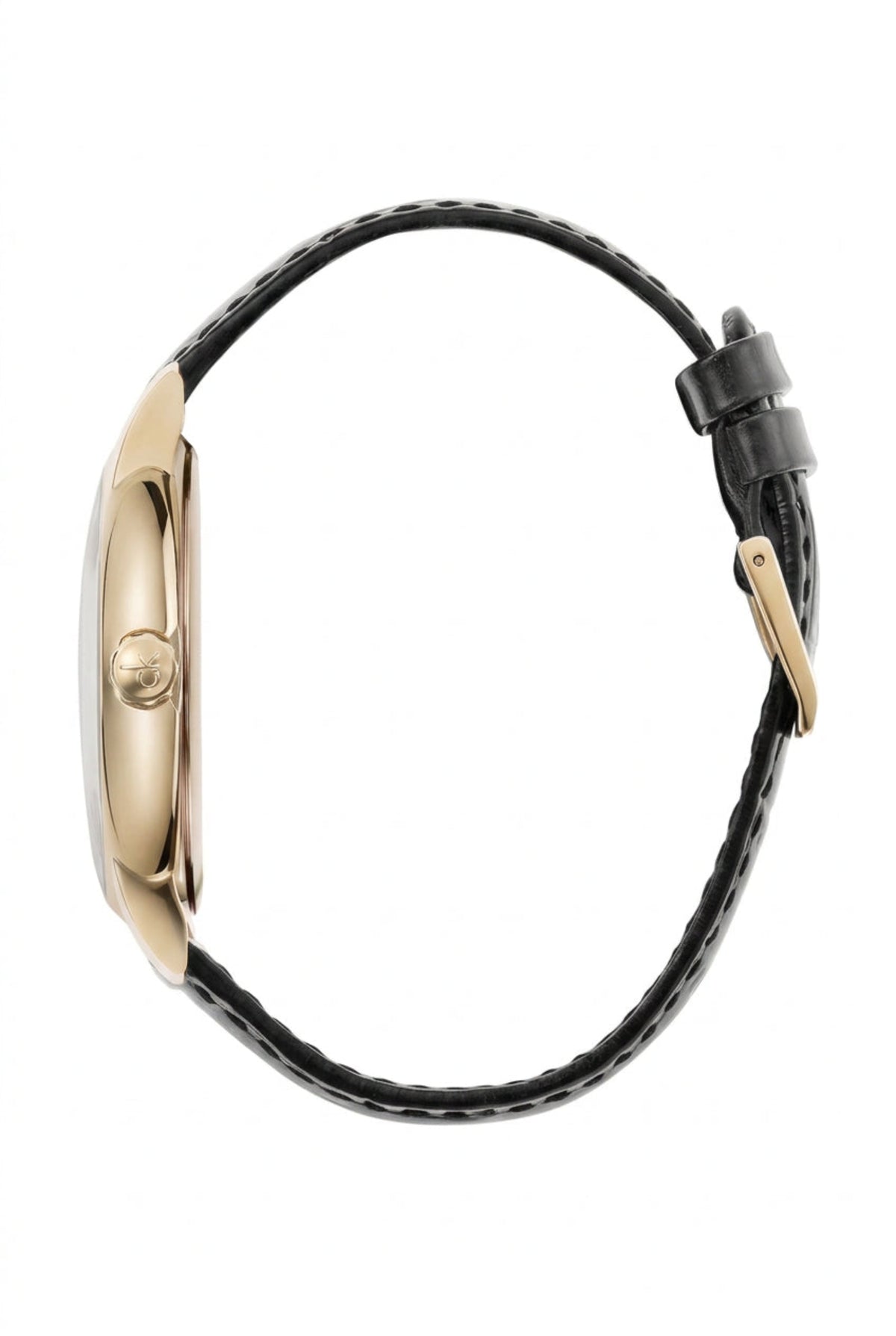 Calvin Klein Established Herrenuhr Goldfarben Swiss Made (K9H215C6)