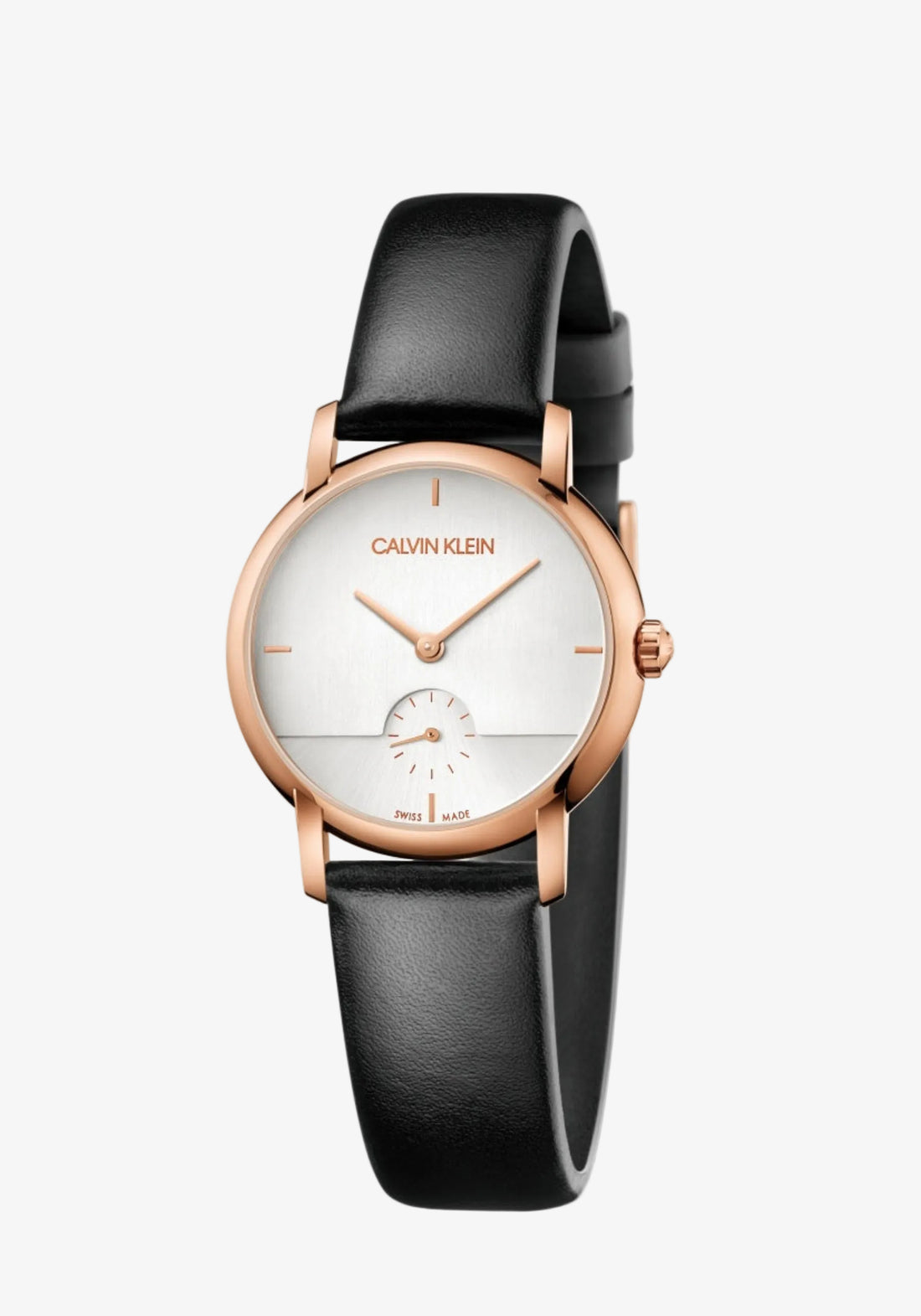 Montre pour femme Calvin Klein Classic Or rose Argent (K9H2Y6C6)