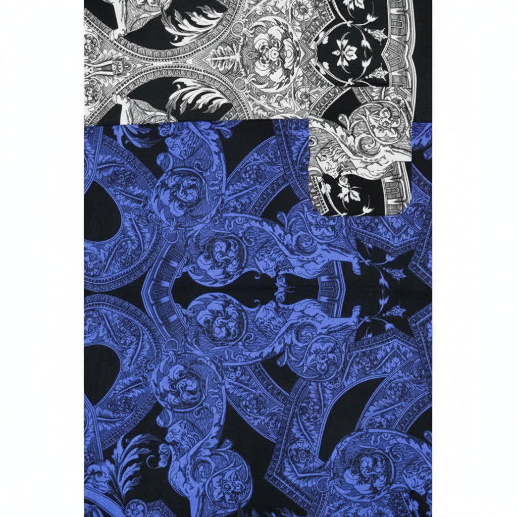 Versace T-Shirt nero-bianco L