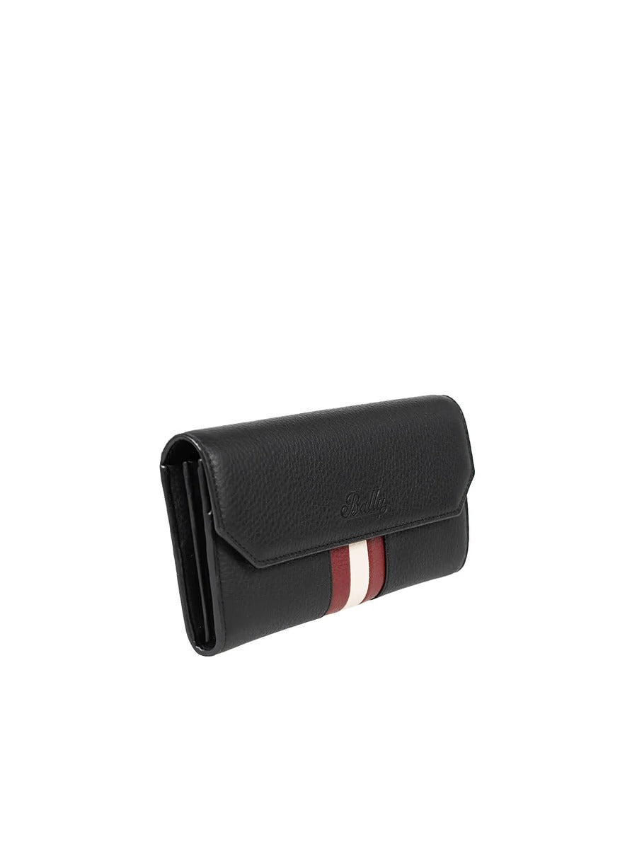 Bally Tinney Stripe Leather Wallet 6224653
