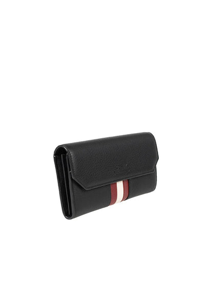 Bally Tinney Stripe Leather Wallet 6224653