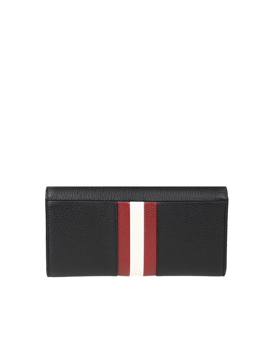 Bally Tinney Stripe Leather Wallet 6224653