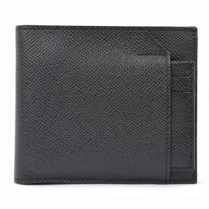 Schwarze Bally Byroff Geldbörse aus Kalbsleder mit Kartenhalter, elegante und praktische Brieftasche für Damen.
