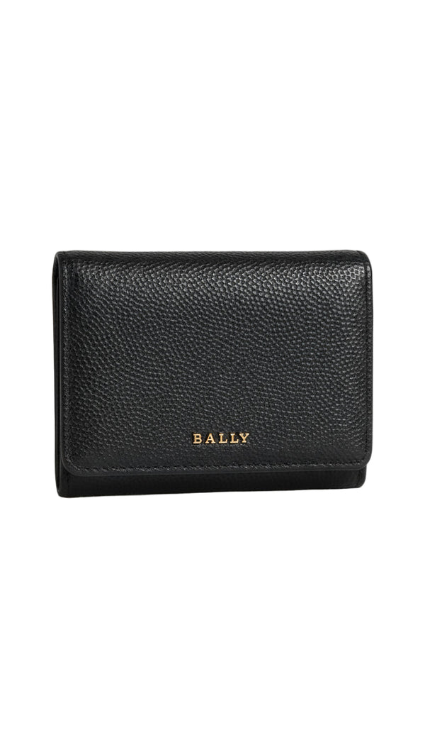 Bally Lottie Geldbörse Damen Leder Schwarz