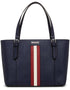 Bally Supra Damenhandtasche aus Leder in Marineblau, elegante Damentasche mit stilvollem Design und praktischen Tragegriffen