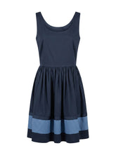 Armani Jeans Kleid Damen Dunkelblau — ghost