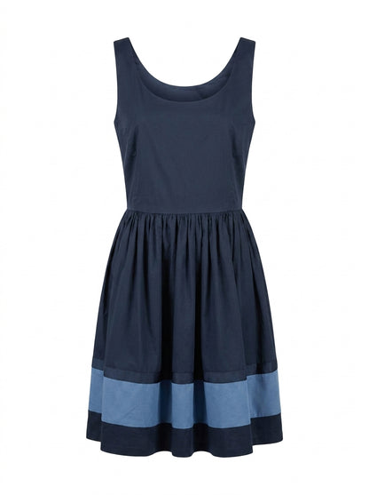 Armani Jeans Kleid Damen Dunkelblau — ghost