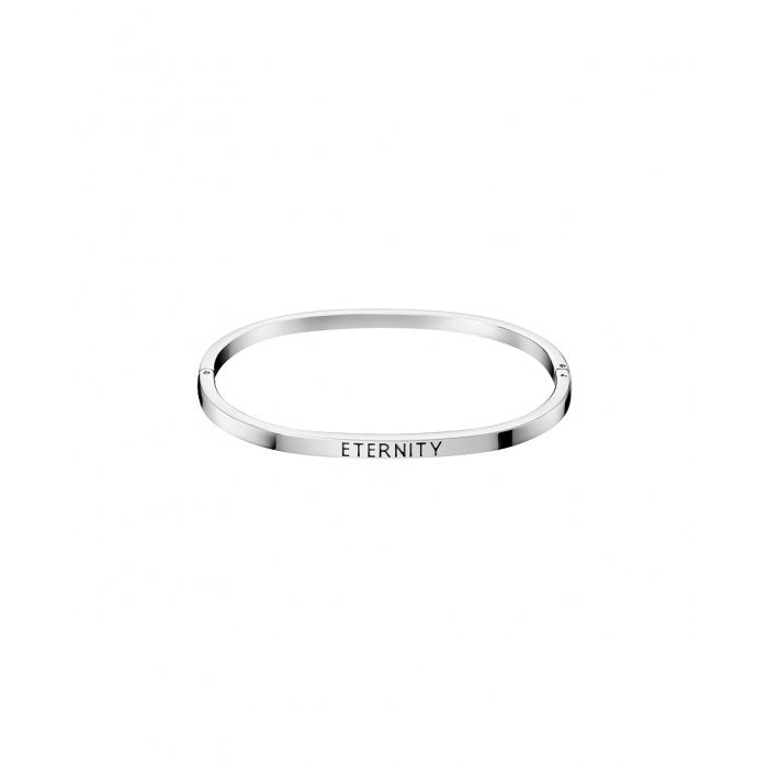 Calvin Klein Damen-Armband aus Edelstahl in Roségold, elegantes Schmuckstück mit schlichter Designlinie, sichtbar auf dem Bild.