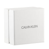 Calvin Klein Bubbly Damen Armband aus Edelstahl mit schwarzem Onyx, elegante Schmuckstück mit modernem Design, L.