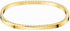 Calvin Klein Damen Armreif aus Edelstahl in Roségold, elegantes Schmuckstück mit schlichter Designoptik.