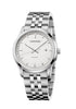 Calvin Klein Classic Herrenuhr 42mm Automatikuhr mit Edelstahlarmband, Swiss Made, modernes Design, Zifferblatt und Datum.