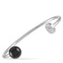Calvin Klein Bubbly Damen-Armband aus Edelstahl mit Onyx in Schwarz, elegantes Schmuckstück für Damen.