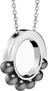Calvin Klein Damenkette Circling aus Edelstahl in Silber mit elegantem Design, sichtbare Kette mit feinen Gliedern