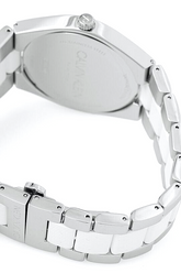 Calvin Klein Contra Herrenuhr mit 40mm Gehäuse, silbernem Zifferblatt und Quarzwerk, Swiss Made, stilvolle Armbanduhr