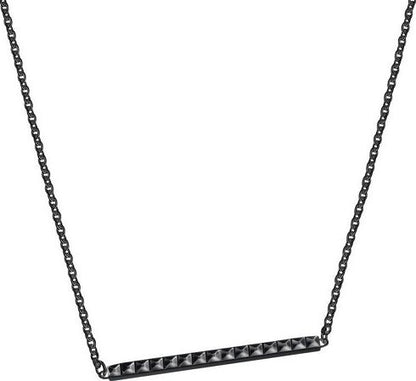 Calvin Klein Damenkette CK Edge aus Edelstahl in Roségold, schlichte Halskette mit modernem Design.