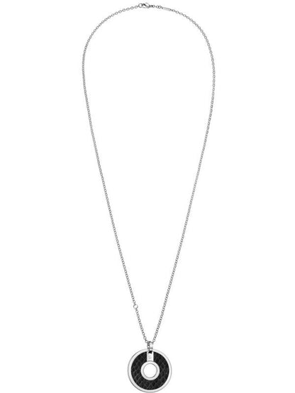 Calvin Klein Damen-Halskette Spellbound aus Edelstahl in Schwarz, elegantes Schmuckstück für Damen.