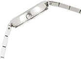Calvin Klein Damenuhr Classic, 28mm Quarzuhr mit schwarzem Zifferblatt und Edelstahlarmband, Swiss Made, stilvoll und elegant