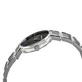 Calvin Klein Cheers Damenuhr mit 32mm schwarzem Zifferblatt und Quarzwerk, Swiss Made, elegantes Modeaccessoire